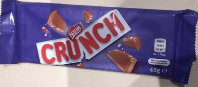 NES Crunch bar 45g front packaging