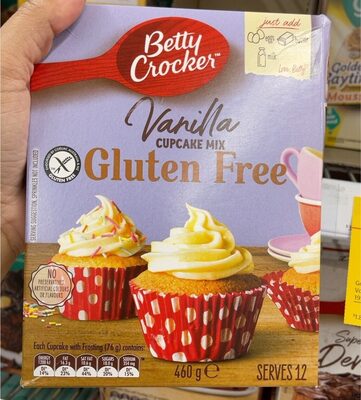 Vanilla cupcake mix gluten free