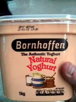 Natural Yoghurt front packaging