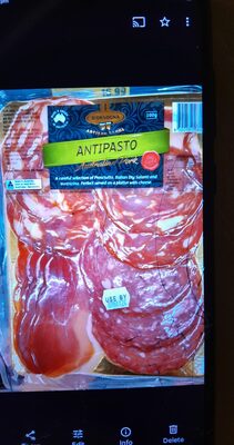 Antipasto Australia pork