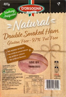Natural Double Smoked Ham