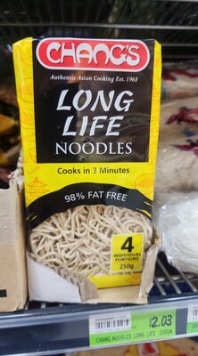 Chang noodles long life