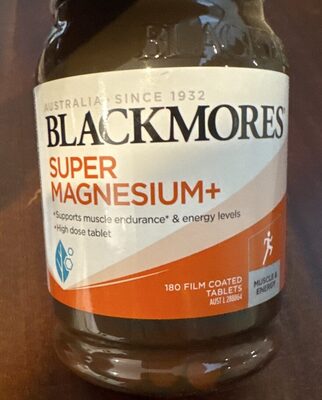 Super Magnesium+ front packaging