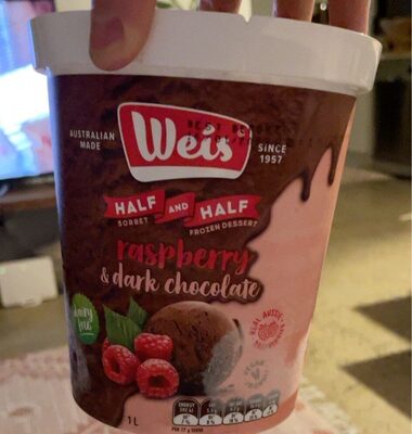 Raspberry and dark chocolate