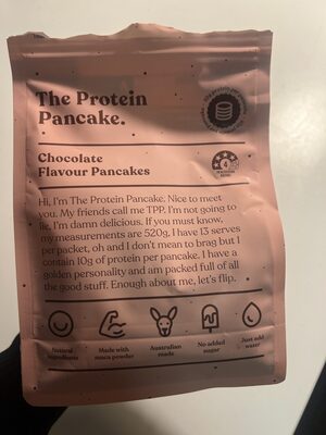 The protein pancake chocolate