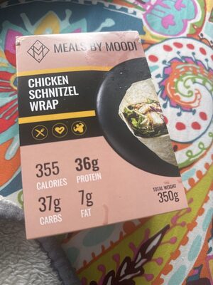 Chicken Schnitzel Wrap