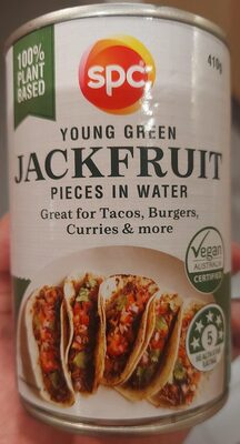 Green jackfruit front packaging