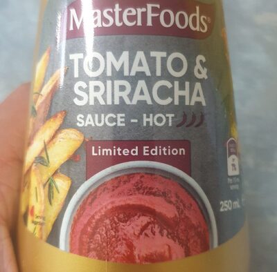 Tomato Sriracha Masterfoods front packaging