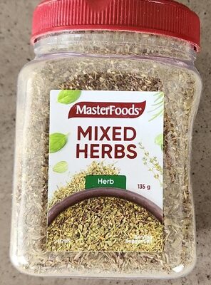 Mixed herbs front packaging
