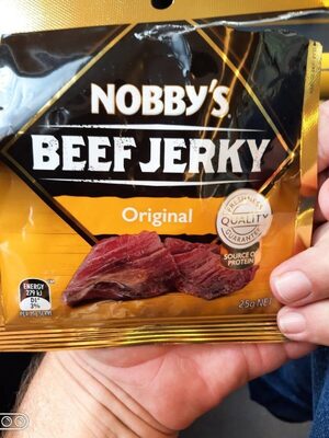 Beef jerky front packaging