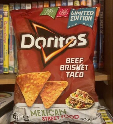 Beef Brisket Taco Flavoured Corn Chips