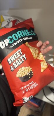 Sweet & Salty Popped-Corn Snack