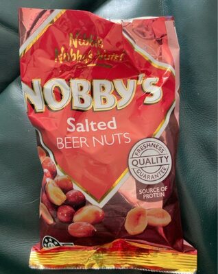 Salted beer nuts front packaging