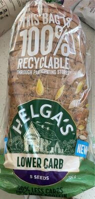 Lower Carb 5 Seeds Bread Loaf