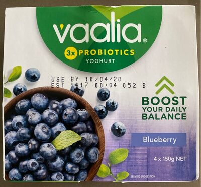 Vaalia Probiotics Yoghurt