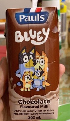 Chocolate flavoured milk