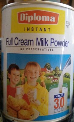 Full cream milk powder