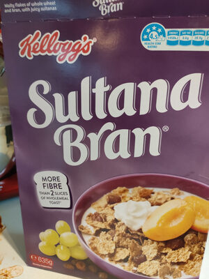 Sultana Bran front packaging