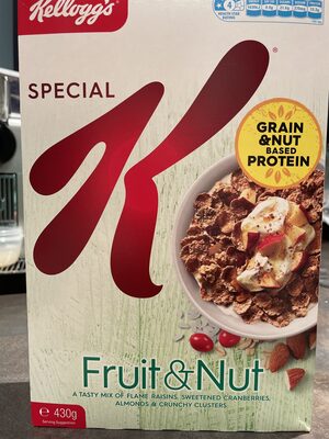 Kellogg’s special k fruit and nut