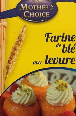 Farine de blé avec levure