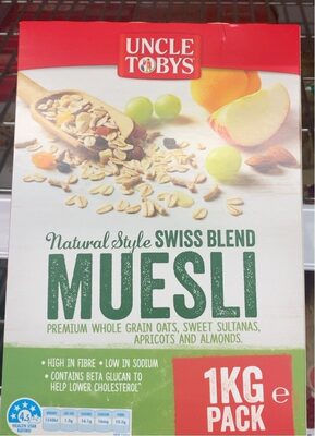Natural style swiss blend muesli