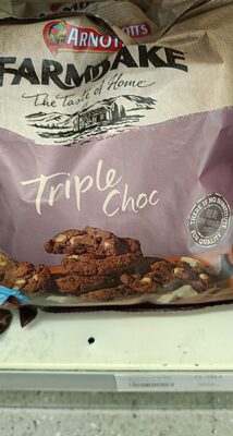 Farmbake Triple Chocolate front packaging