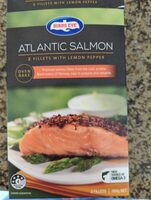 Atlantic Salmon with Lemon Pepper