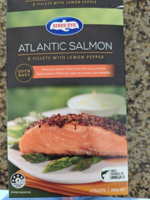 Atlantic Salmon with Lemon Pepper