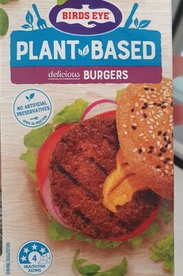 Plant based burgers