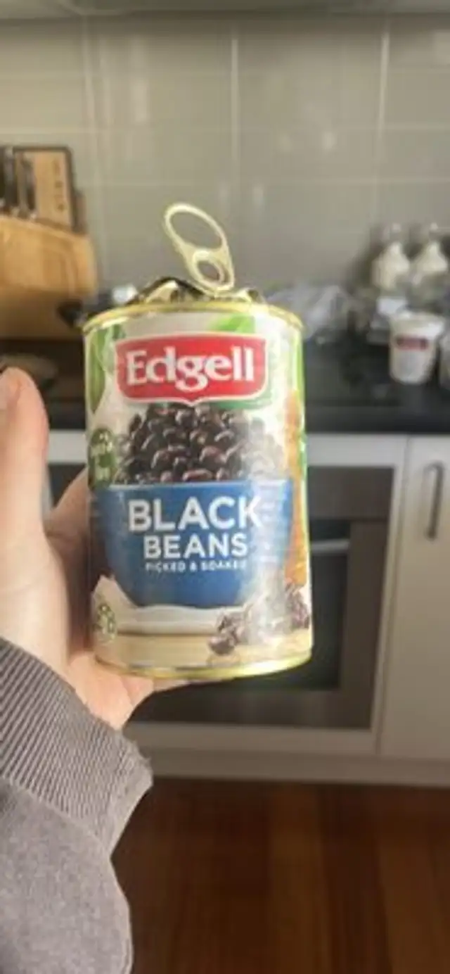 BLACK BEANS PICKED & SOAKED front packaging