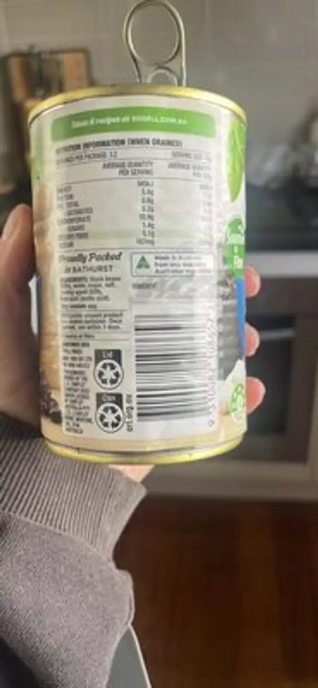 BLACK BEANS PICKED & SOAKED nutrition facts table