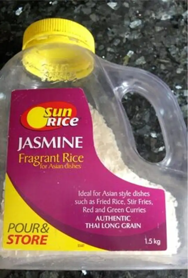 Jasmine Fragrant Rice front packaging