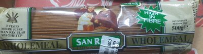 WHOLEMEAL PASTA SPAGHETTI