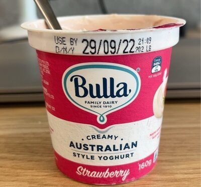 Strawberry yoghurt