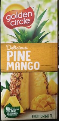 Pine Mango Fruit Drink With Vitamin C
