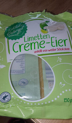 Limetten-Creme-Eier
