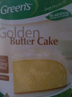 Goldern Butter Cake