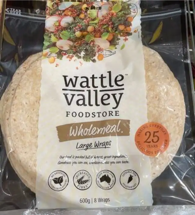 Whole meal large wraps