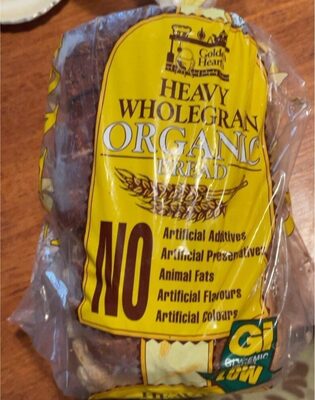 Heavy grain organic bread