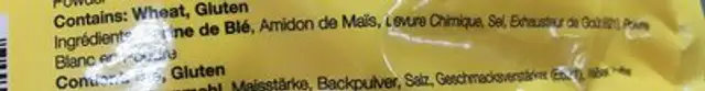 Tempura Batter Mix 1000 g Paniermehl Obento Korea ingredients label