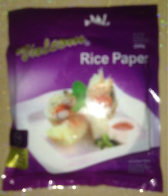 Rice paper 16cm Round (c) front packaging