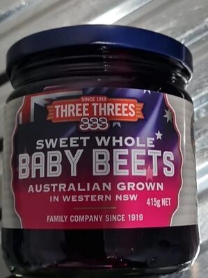 Sweet Whole Baby Beets front packaging