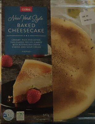 New York Style Cheesecake
