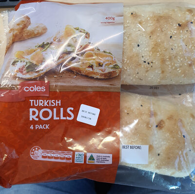 Turkish Rolls 4 Pack front packaging