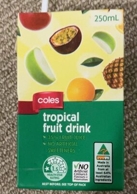 tropical fruit drink