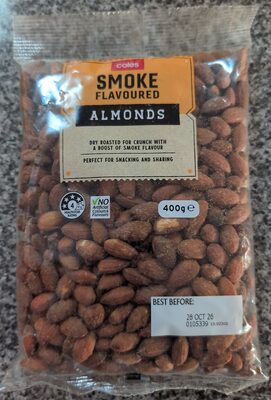 Smoked Flavoured Almond front packaging