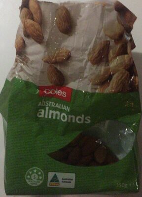 Australian Almonds front packaging
