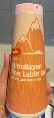 Pink Himalayan Fine table salt