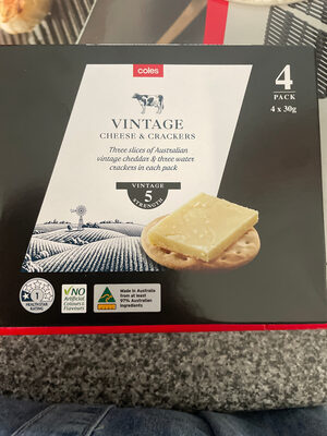Vintage Cheese & Crackers