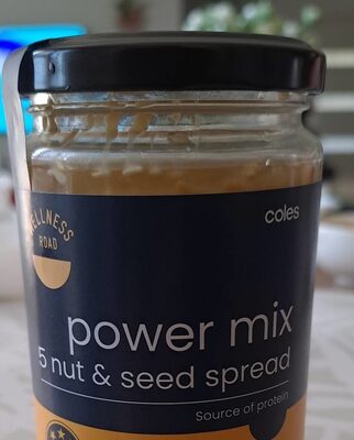 Power Mix 5 nut and seed spread